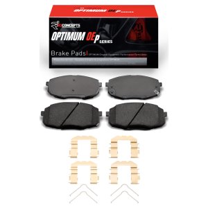 Hyundai Elantra Brake Pads - Front - R1 Concepts - Optimum OE - `09-`13